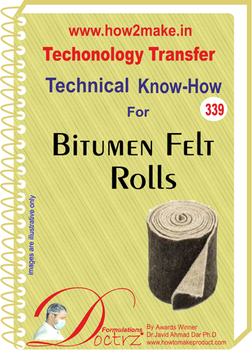 E Books Bitumen Felt Rolls Technical Know-How Report
