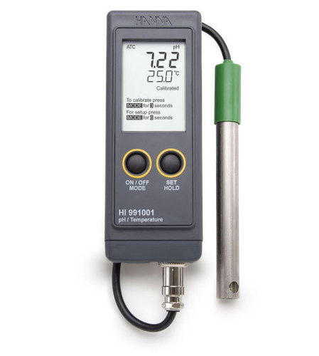 Waterproof Portable pH/Temperature Meter-991001