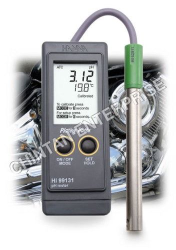 Plastic And Glass Plating Ph Portable Meter -99131