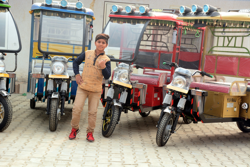 E Passenger Rickshaw