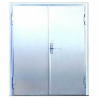 Pressed Steel Door - Mild Steel & Galvanized Steel, Customized Size, 1mm To 3mm Thickness, Epoxy Primer Finish, Hinged & Sliding Open Style, Ideal For Commercial & Residential Use