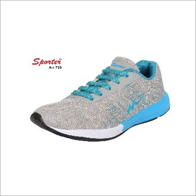 EVA Sole - EVA Textile, Various Sizes, Grey Blue | Lace-Up, Lightweight Comfort, Shock Absorption, Breathability, Flexibility, Support