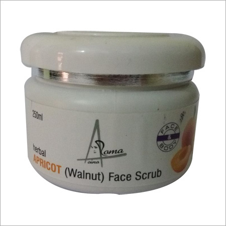 Apricot Face Scrub - Cream Form | Natural Composition for Skin Irritation Relief, Effective Impurity Removal