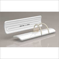 Ceramic Infrared Heater - 245 X 60 Mm, White | 250 To 1000 W Power, 96% Radiant Efficiency, 2-min Heating Time, Energy Saving