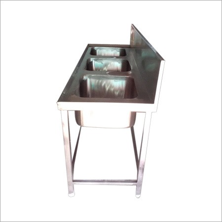 Kitchen Three Sink Unit