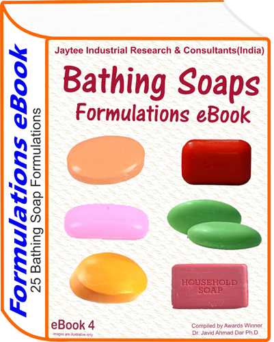 E Books Bathing Soaps Manufacturing Formulations Ebook(Ebook 4)