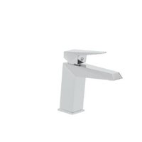 White Single Lever Basin Mixer