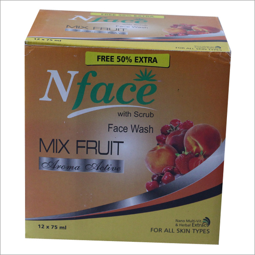 Nface with Scrub Face Wash
