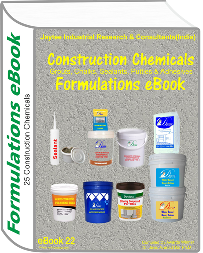 Construction Choating Formulations eBook