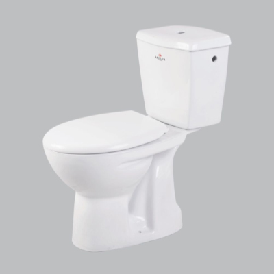 White Epic With Flush Tank Two Piece Toilet