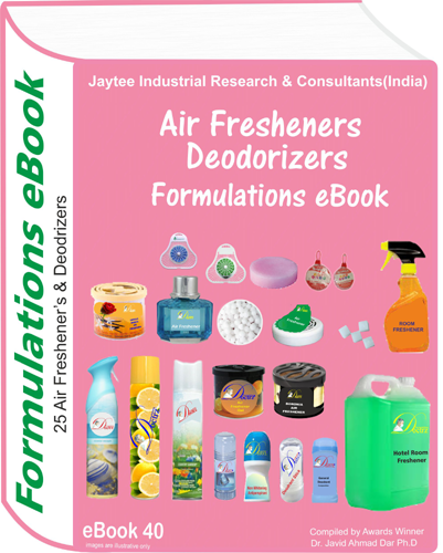 E Books Air Fresheners And Deodorizers Formulations Ebook(Ebook40)