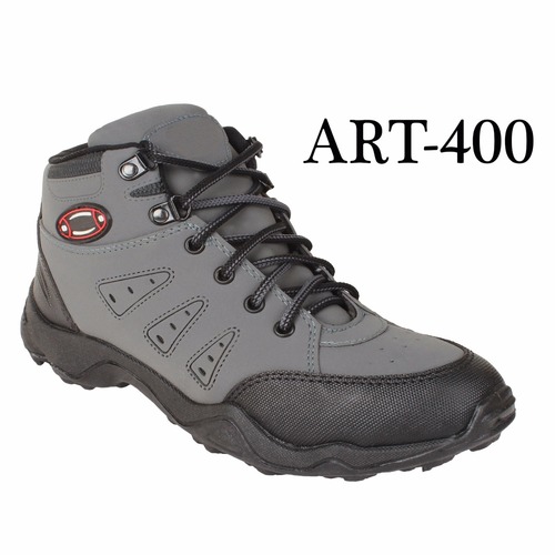 Canvas Shoes - Canvas, Rubber, Ankle Height, Gray | Lace-up Closure, Durable, Breathable, Comfortable Fit, Strong Grip, Lightweight