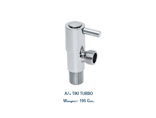 Stainless Steel Tiki Turbo Brass Angle Cock 195Gm