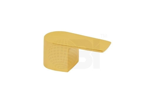 Brass Bathroom Faucet Handles - Custom Crafted Copper & Zinc Alloy, Elegant Chrome-Plated Finish, Eye-Catchy Oval Shape
