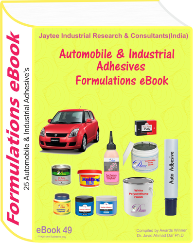E Books Automobile And Industrial Adhesives Formulations (Ebook49)