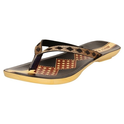 Slip-on Pvc Footwear - Multiple Sizes, Brown | Comfort, Durable, Lightweight, Breathable, Geometric Pattern