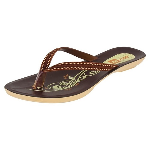 EVA Slip-On Shoes - Multiple Sizes, Brown Floral | Comfortable, Durable, Stylish, Lightweight, Easy to Clean