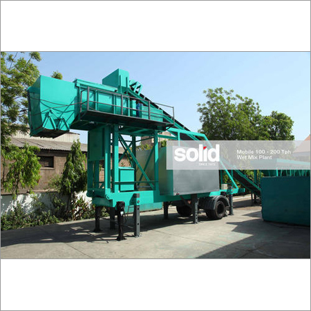Mobile Asphalt Drum Mix Plant