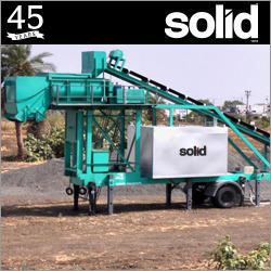 Wet Mix Dual Plant - Steel, 40-60 TPH, Green | Dual Mixing, Fuel Efficient, Low Maintenance, Long Life