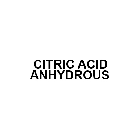 Citric Acid Anhydrous