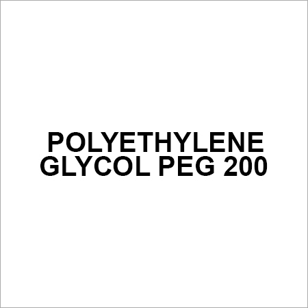 Polyethylene Glycol PEG 200