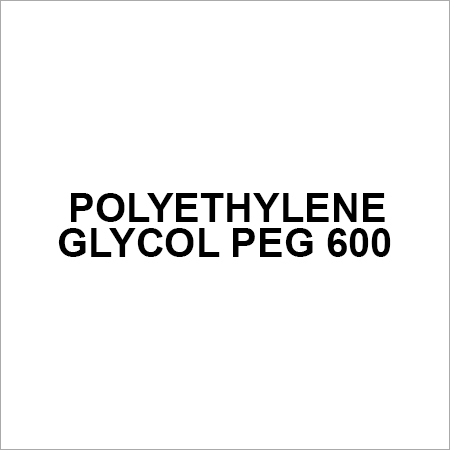 Polyethylene Glycol PEG 600