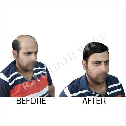 Men's Full Size Hair Wig
