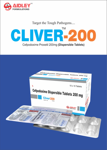 Cefpodoxime Proxetil 200mg Tablets