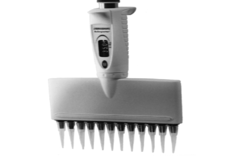 Plastic Hirschmann Labopettor, Variable,Multi Channel