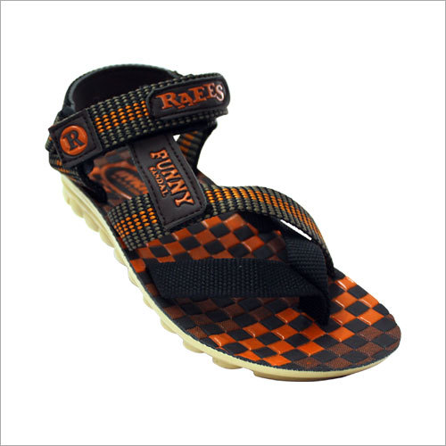 Kids Printed PU Sandal
