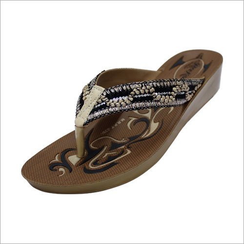 Ladies Fancy PU Slipper