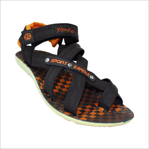 Mens Cross Strap Sandal