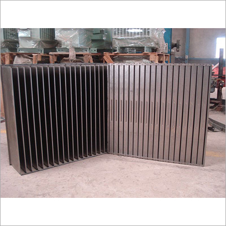 Corrugated fin wall panel for transformers