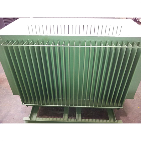 Corrugated fin wall panel for transformers