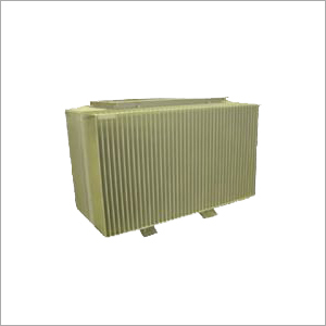 Corrugated fin wall panel for transformers