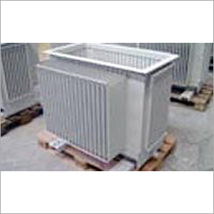 Corrugated fin wall panel for transformers