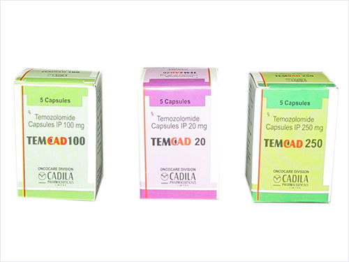 TEMCAD TEMOZOLOMIDE CAPSULES