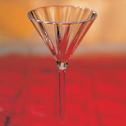 Glass Funnels - 140mm Height x 13mm Length | Lightweight 1.5kg, Elegant White Design