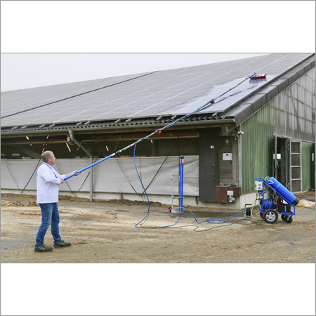Solar Panel Slide Cleaning System
