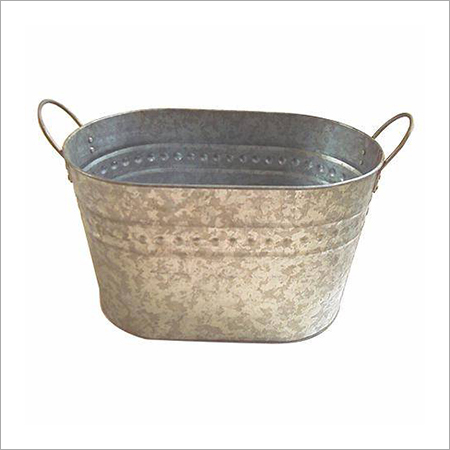 Galvanized Oval Shape Bucket