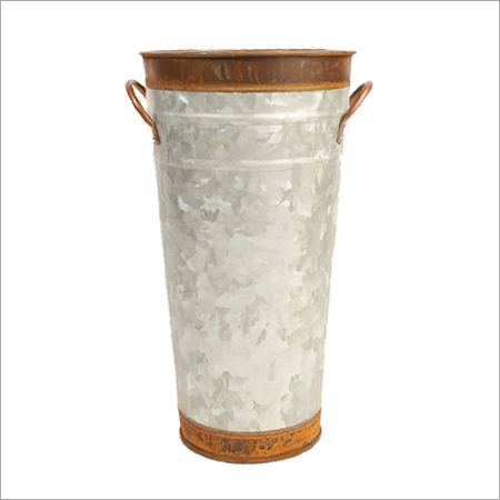 Galvanized Planters