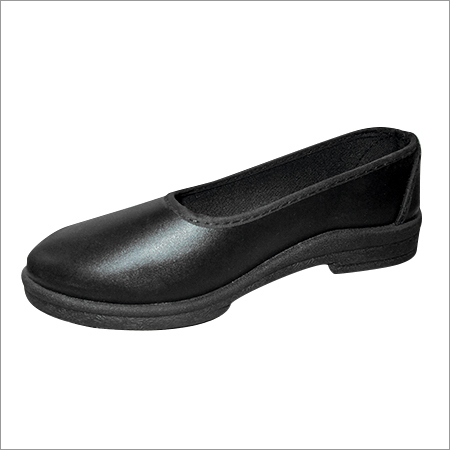 Girls Black School Shoes