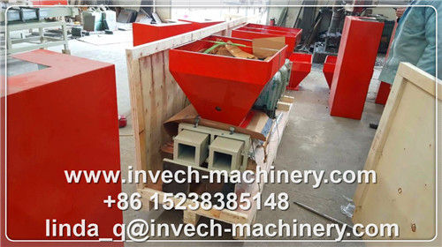 4 Heads Wood Sawdust Pallet Block Machine