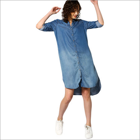 Ladies Denim Dress