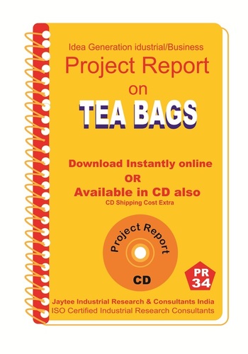 Offset Printing Tea Bags Manufacturing Project Report Ebook