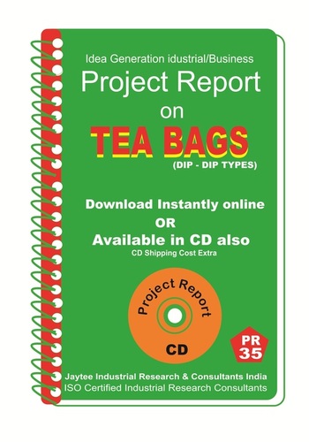 Offset Printing Tea Bags Dip - Dip Types Manufacturing Project Report Ebook