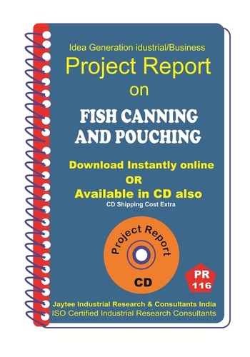 Offset Printing Fish Canning And Pouching Project Report Manufacturing Ebook