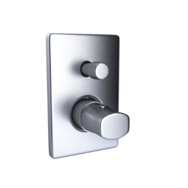 Single Lever 3-Inlet Divertor Exposed Part Kit Installation Type: Wall Mounted