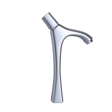 Stainless Steel Single Lever Basin Mixer Tall