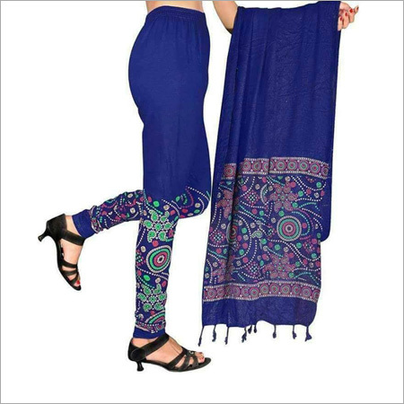 Ladies Blue Dupatta With Legging